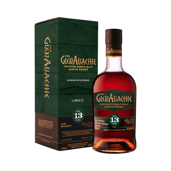 GlenAllachie 13 Year Old Oloroso Wood Finish Cask Strength  Taiwan Limited Edition
